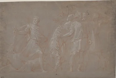 Mucius Scaevola überquert den Tiber