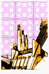 Lebhafte Industrielle Geometrie