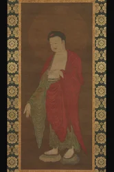 Buddha Amitabha steigt aus seinem Reinen Land herab