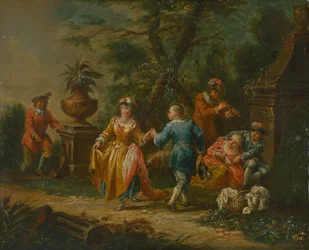 Galante Szene
