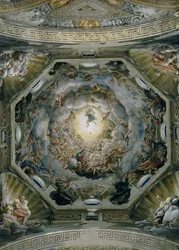 Mariä Himmelfahrt, von der Decke der Kuppel, 1526-30