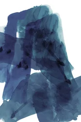 Flüssige blaue Abstraktion