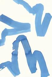 Flüssiges Blaues Abstrakt