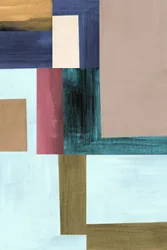 Geometrische Farbblöcke