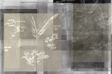 Geschichtetes botanisches Abstrakt