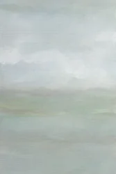 Nebliger Grüner Horizont