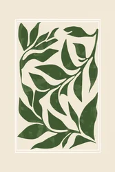 Moderne Botanische Blätter