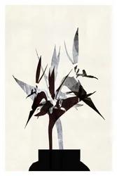Moderne botanische Stillleben