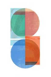 Moderne geometrische Balance
