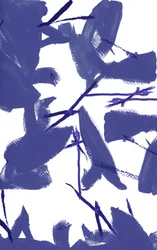 Moderner Indigo-Fluss