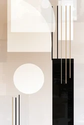 Moderne minimalistische Komposition