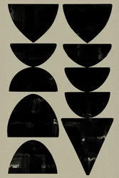 Organische geometrische Formen