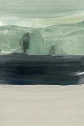 Gelassene abstrakte Landschaft