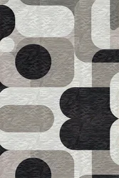 Strukturiertes Mid-Century-Muster