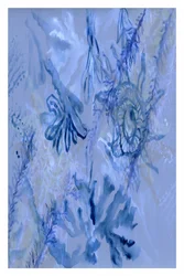 Unterwasser-Serenität Blau