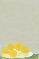 Gelbe Früchte Stillleben