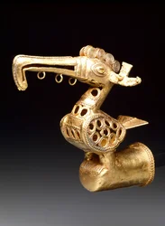 Vogelartiger Aufsatz, ca. 500-1500