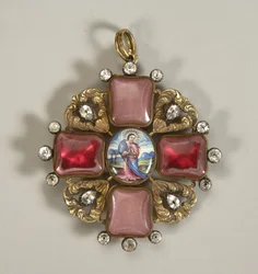 Abzeichen des Ordens der Heiligen Anna mit Diamanten, Spätes 18. Jahrhundert