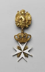 Das Malteserkreuz von Maria Fjodorowna, Spätes 18. Jahrhundert