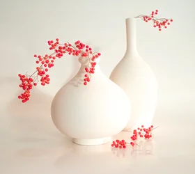 Elegante Beerenvasen