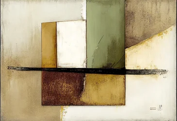 Braune abstrakte Kunst, digitale Malerei