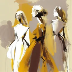 Minimalistische Malerei, abstrakter Expressionismus, Frauenmalerei