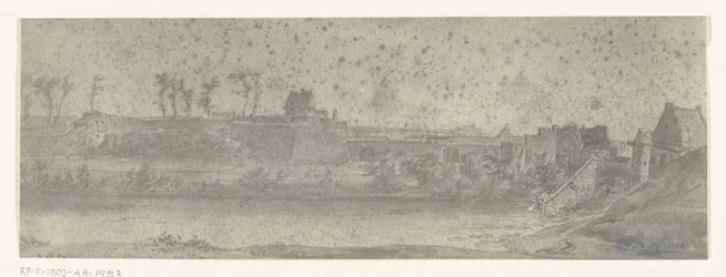 Ansicht von Maastricht, 1672