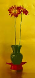 Lebendiges Blumen-Stillleben