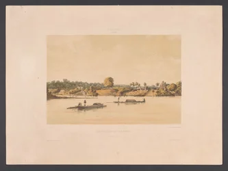Wasserkante und Reede in Paramaribo (Gezigten aus Neerland