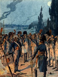 Italienfeldzug: Am Abend der Schlacht von Lodi am 10. Mai