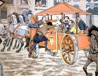 Ermordung Heinrichs IV., ca. 1900