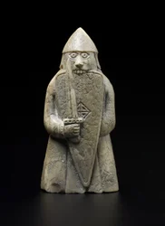 Lewis-Schachfigur - Berserker