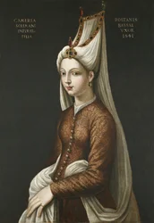 Prinzessin Mihrimah Sultan, Tochter des Kaisers Suleiman I, zweite Hälfte des 16. Jahrhunderts