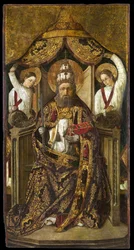 Heiliger Petrus auf dem Thron